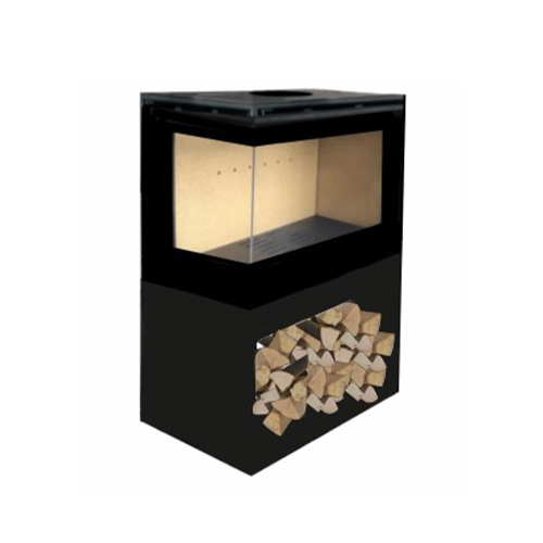 Poêle à Bois Eco Stand Panoramic 80X60